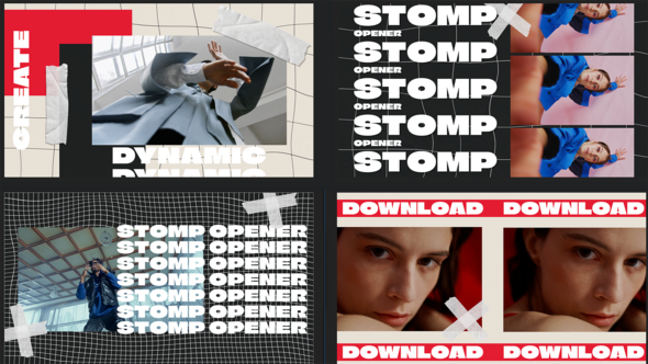 Videohive Stomp Opener 56303753 Openers template preview