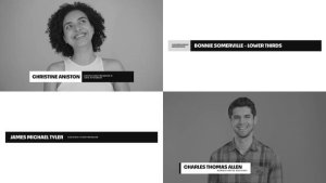 Videohive Minimal Lower Thirds 52985530 Elements template preview