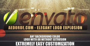 Videohive Elegant Logo Explosion Logo Stings template preview