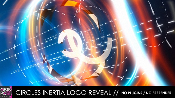 Videohive Circles Inertia Logo Revealer Openers template preview