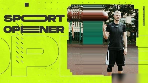 Videohive Dynamic Sport Opener 32688719 Openers template preview