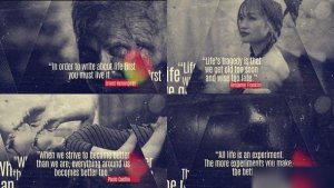 Videohive History Quotes Slideshow Openers template preview
