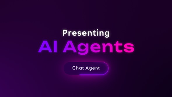 Videohive AI Chat Agent Promo Openers template preview
