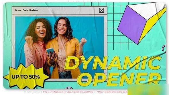 Videohive Dynamic Opener. Windows Style Openers template preview