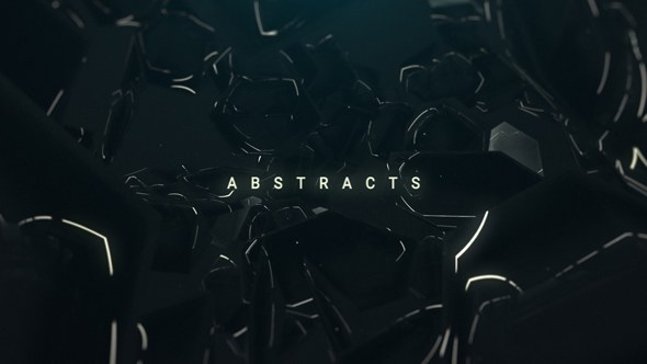 Cinematic Abstract Titles Video Displays template preview