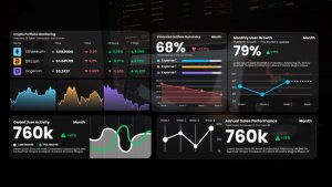 Videohive Line Chart Infographic After Effects Infographics template preview