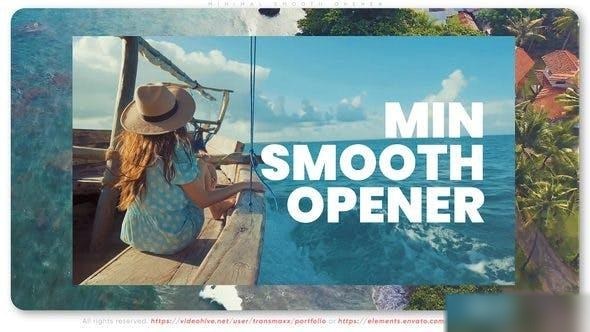 Videohive Minimal Smooth Opener Openers template preview
