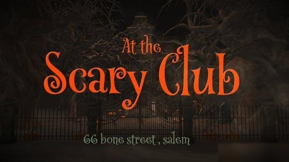 Videohive Halloween Party Invitation 48214362 Openers template preview