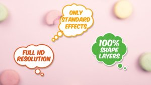 Videohive 15 Speech Bubbles Elements template preview