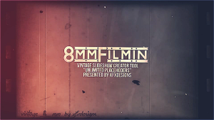 Videohive 8mm Slideshow Creator Tool For Vintage Film Look Video Displays template preview