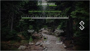 30 Clean Lower Thirds Video Displays template preview