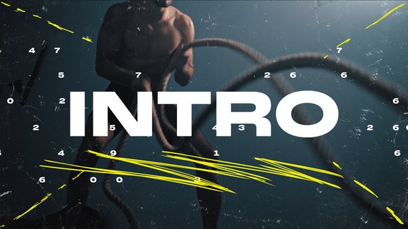 Videohive Power Sport Intro Openers template preview