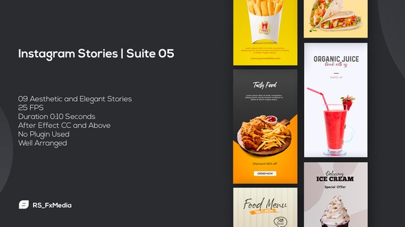 Videohive Instagram Stories | Suite 05 Product Promo template preview