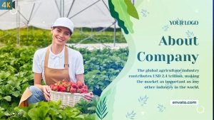 Videohive Agriculture Slideshow Video Displays template preview