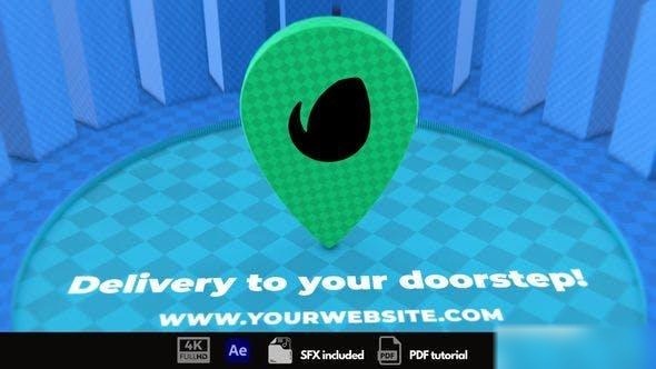 Videohive Delivery Logo Reveal Logo Stings template preview