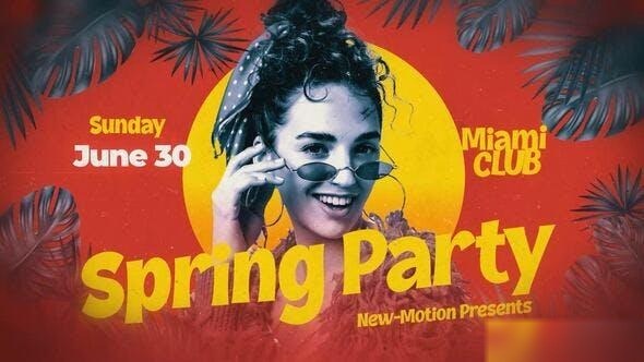 Videohive Music Party Promo 43160917 Openers template preview
