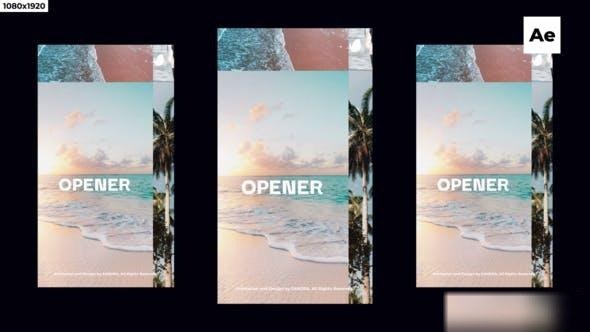 Videohive Social Media Opener Slideshow Openers template preview