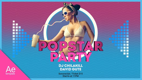 Videohive PopStar Broadcast-packages template preview