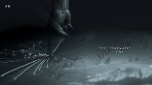 Epic Cinematic Title Video Displays template preview