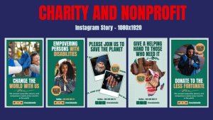 Videohive Charity and Nonprofit Product Promo template preview