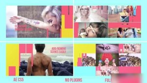 Videohive Inspired Slideshow - After Effects Templates Video Displays template preview