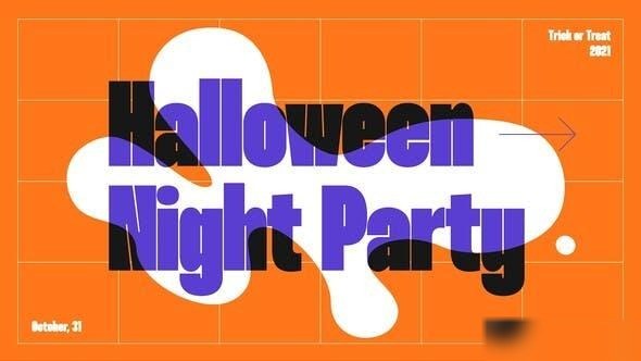 Videohive Halloween Party Promo 34138145 Openers template preview