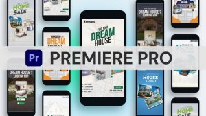 Real Estate Stories Social Media Premiere Pro template preview