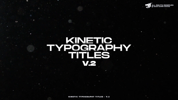 Videohive Kinetic Typography Titles / AE Titles template preview