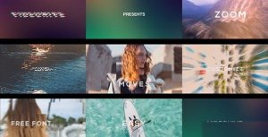 Videohive Dynamic Travel Slideshow Openers template preview