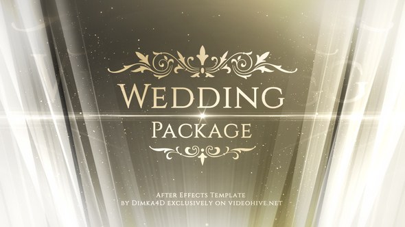 Videohive Wedding Package 25392119 Broadcast-packages template preview