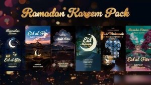 Videohive Ramadan Kareem Pack 51303364 Ramadan template preview