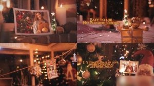 Videohive Christmas Magic Opener Openers template preview