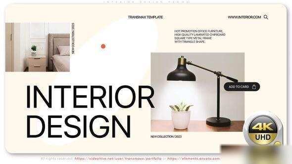 Videohive Interior Design Promo Openers template preview