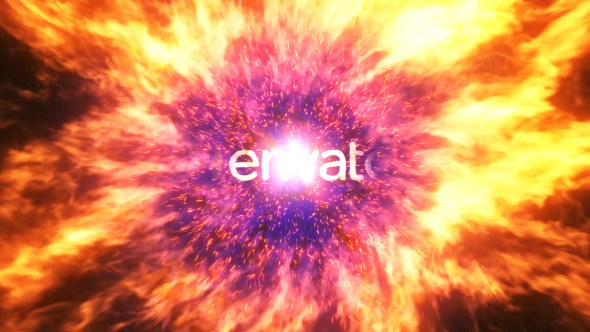 Videohive Fire Vortex Logo Reveal Logo Stings template preview