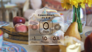 Ramadan Glass Countdown and Timer Elements template preview