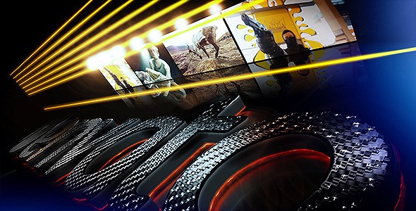 Videohive Logo Blockbuster - Opening Title Logo Stings template preview