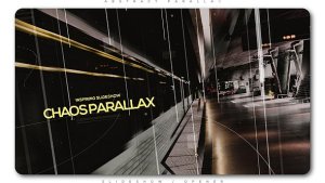 Videohive Inspiring Slideshow Chaos Parallax Video Displays template preview
