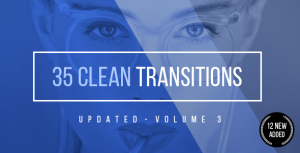 Transitions Video Displays template preview