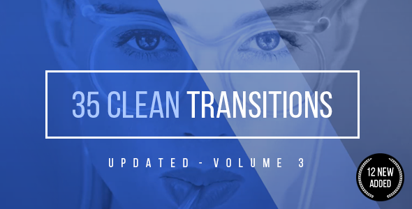 Transitions Video Displays template preview