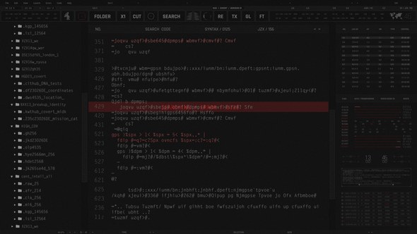 Videohive HUD Covert Operations Server 1 Elements template preview