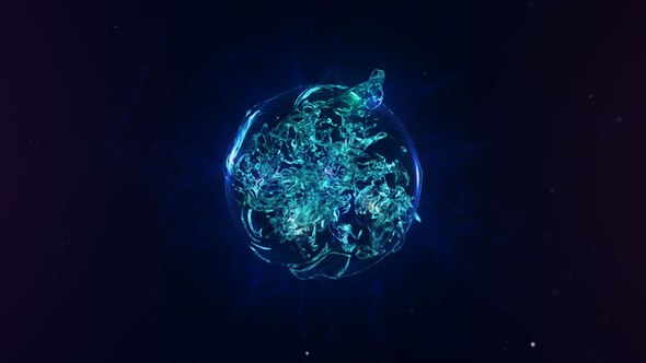Videohive Magical Water Logo Reveal Logo Stings template preview