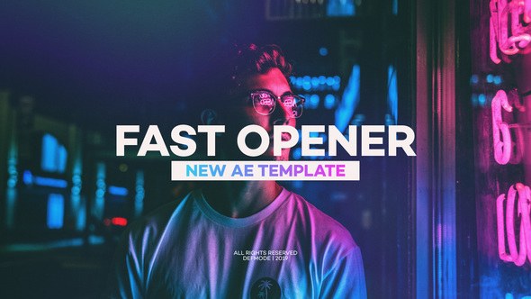 Videohive Fast Opener 23165325 Openers template preview