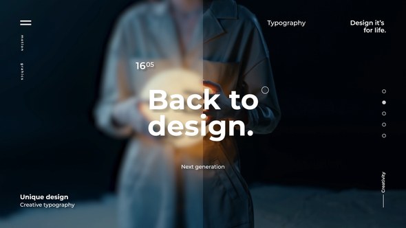 Videohive Clean Typography 54418624 Titles template preview