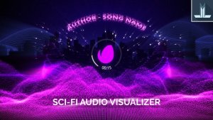 Videohive Audio React Spectrum Music Visualizer Product Promo template preview