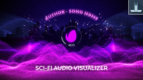 Videohive Audio React Spectrum Music Visualizer Product Promo template preview