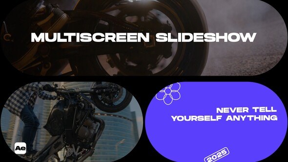 Videohive Multiscreen Slideshow 56342475 Openers template preview
