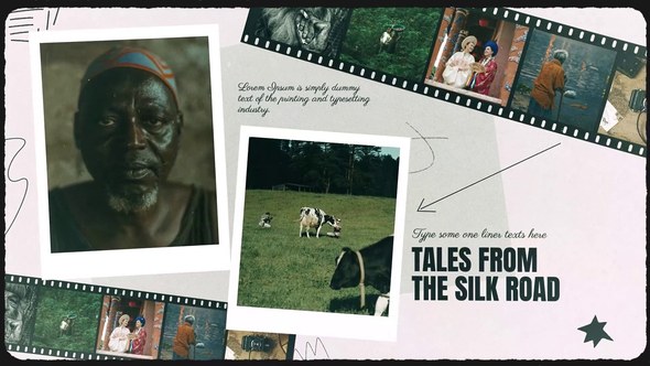 Videohive Documentary Collage Openers template preview