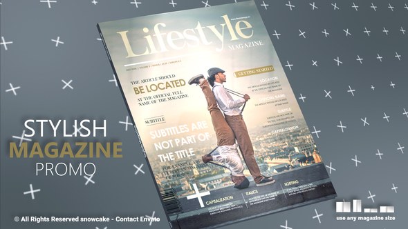 Videohive Stylish Magazine Promo Product Promo template preview