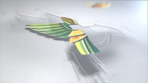 Videohive Soft Light Corporate Logo Intro Logo Stings template preview