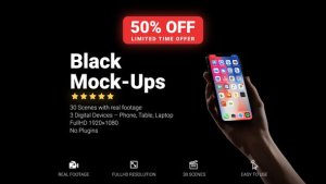 Mockup Video Displays template preview